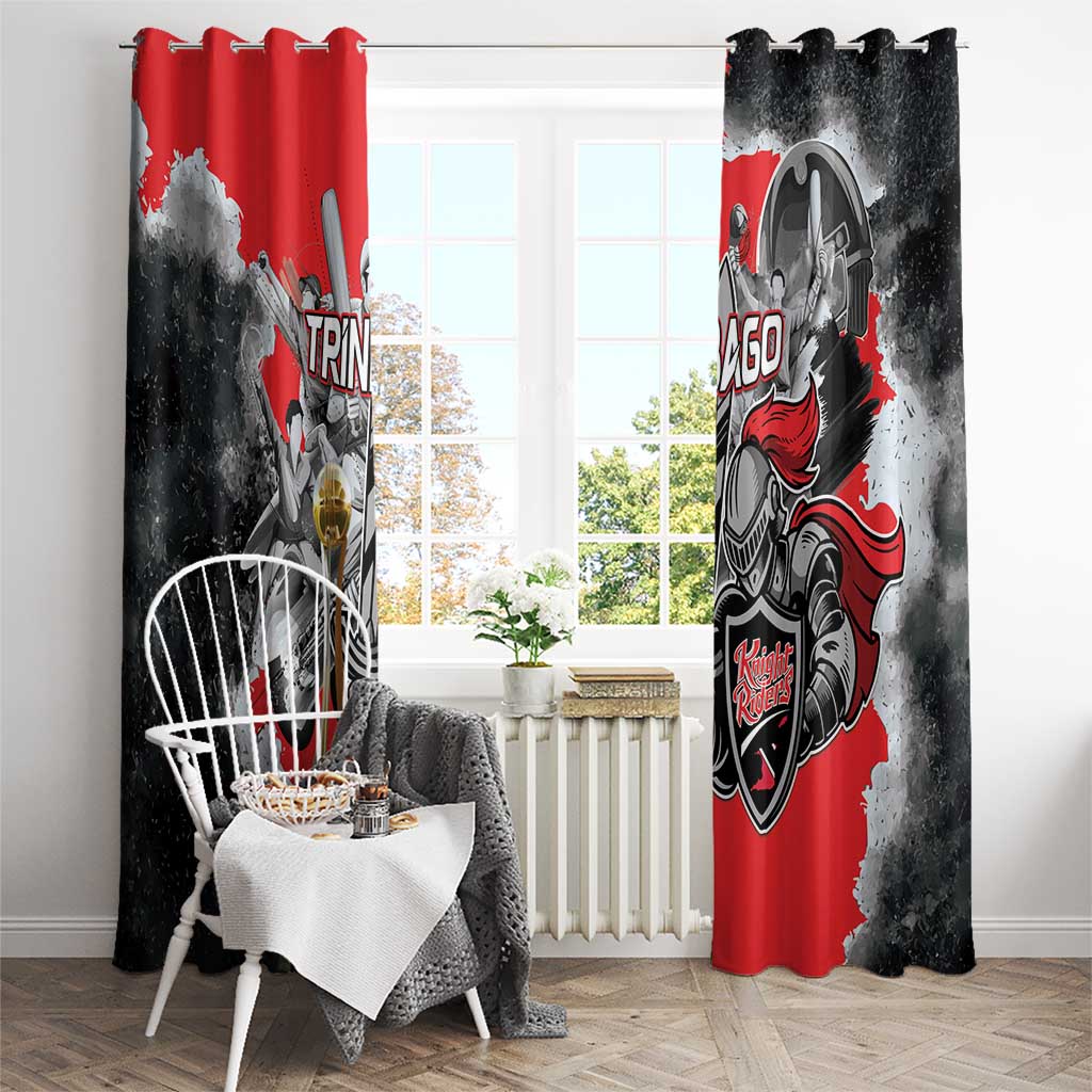 Trinbago Cricket Knight Riders Champion Window Curtain - Wonder Print Shop