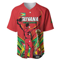 Personalized Amazon Warriors Champion Guyana Cricket Baseball Jersey - Wonder Print Shop
