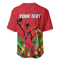Personalized Amazon Warriors Champion Guyana Cricket Baseball Jersey - Wonder Print Shop