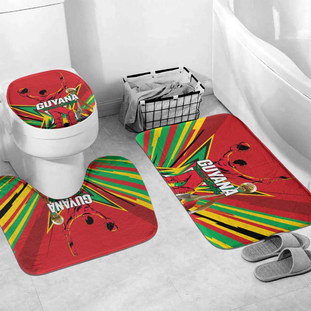 Amazon Warriors Champion Guyana Cricket Bathroom Set - Wonder Print Shop