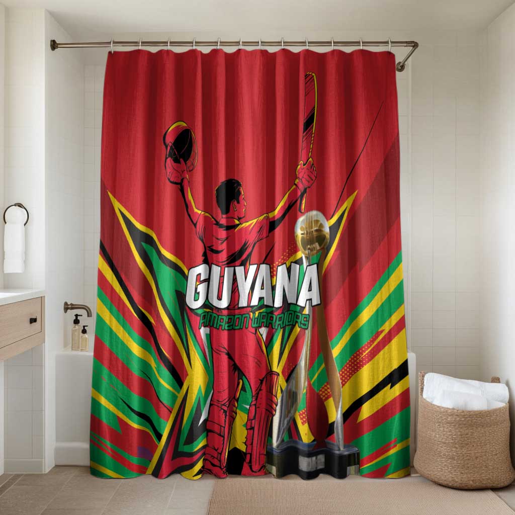Amazon Warriors Champion Guyana Cricket Bathroom Set - Wonder Print Shop