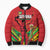 Personalized Amazon Warriors Champion Guyana Cricket Bomber Puffer Jacket - Wonder Print Shop