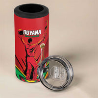 Personalized Amazon Warriors Champion Guyana Cricket 4 in 1 Can Cooler Tumbler - Wonder Print Shop