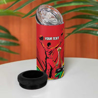 Personalized Amazon Warriors Champion Guyana Cricket 4 in 1 Can Cooler Tumbler - Wonder Print Shop