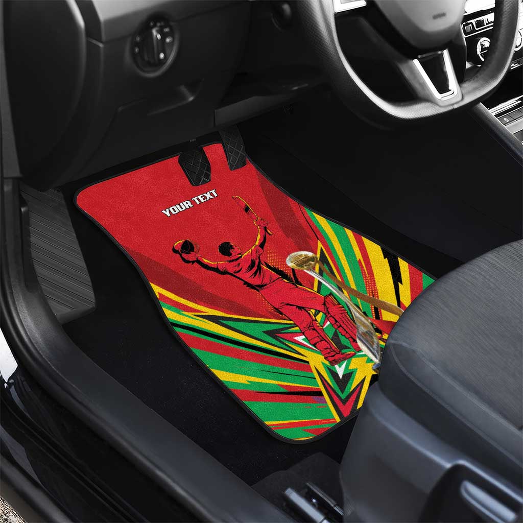 Amazon Warriors Champion Guyana Cricket Car Mats - Wonder Print Shop