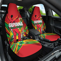 Amazon Warriors Champion Guyana Cricket Car Seat Cover - Wonder Print Shop