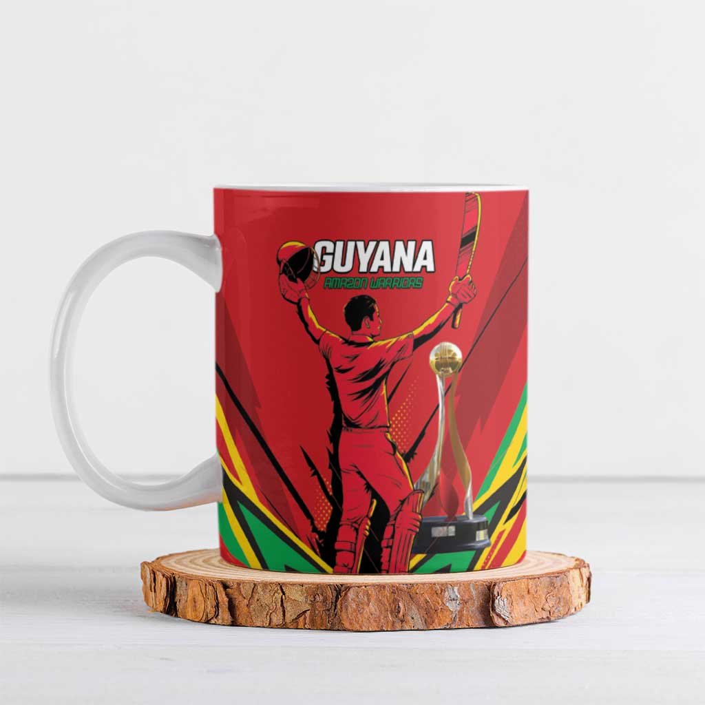 Personalized Amazon Warriors Champion Guyana Cricket Ceramic Mug - Wonder Print Shop
