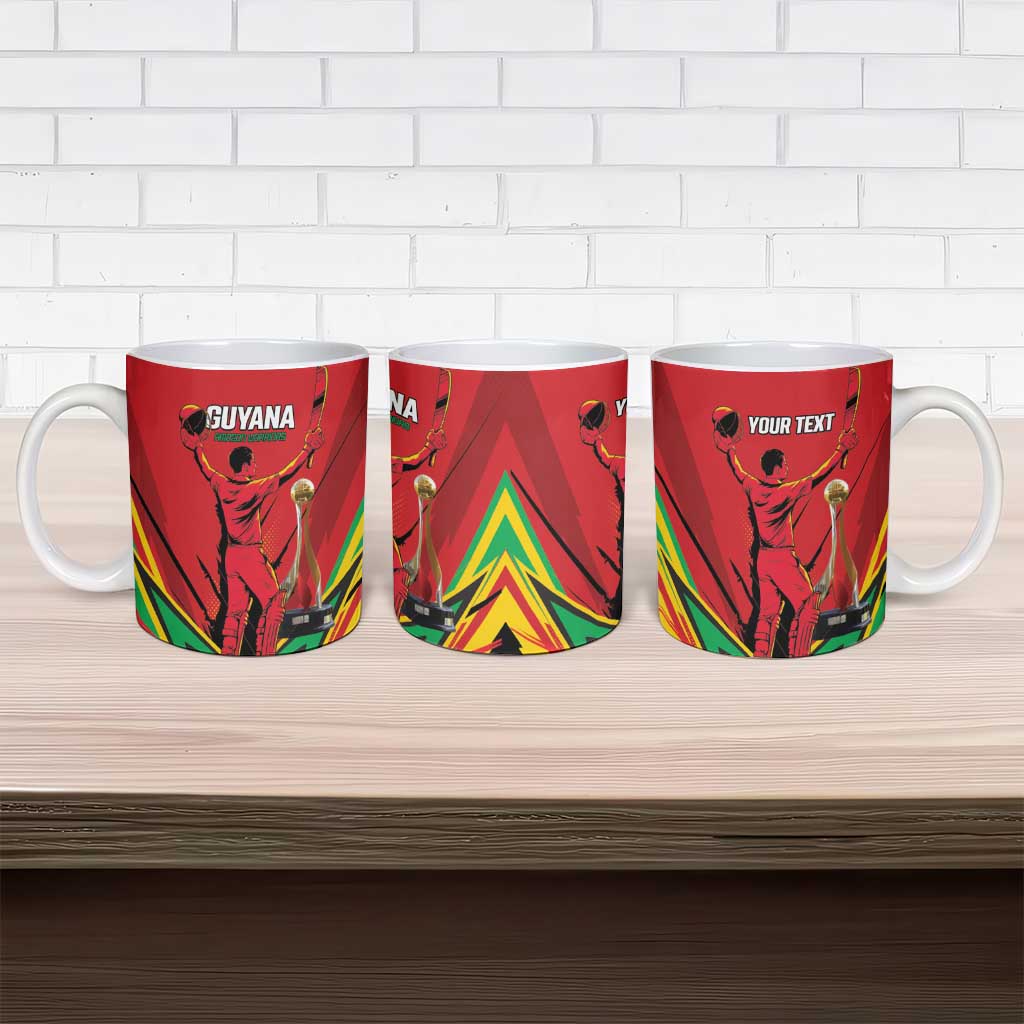 Personalized Amazon Warriors Champion Guyana Cricket Ceramic Mug - Wonder Print Shop