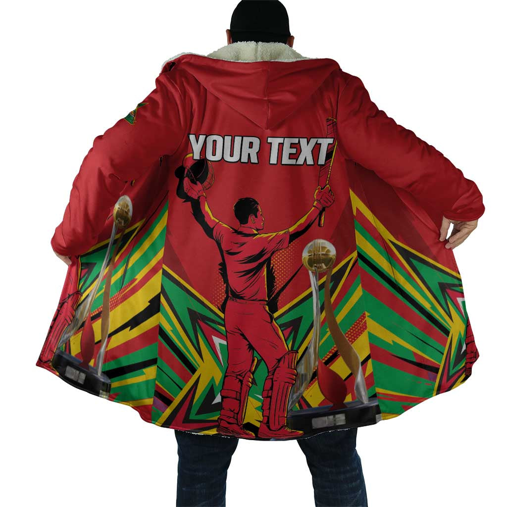 Personalized Amazon Warriors Champion Guyana Cricket Cloak - Wonder Print Shop