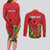 Personalized Amazon Warriors Champion Guyana Cricket Couples Matching Long Sleeve Bodycon Dress and Long Sleeve Button Shirt - Wonder Print Shop