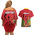 Personalized Amazon Warriors Champion Guyana Cricket Couples Matching Off Shoulder Short Dress and Hawaiian Shirt - Wonder Print Shop