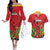 Personalized Amazon Warriors Champion Guyana Cricket Couples Matching Off The Shoulder Long Sleeve Dress and Hawaiian Shirt - Wonder Print Shop