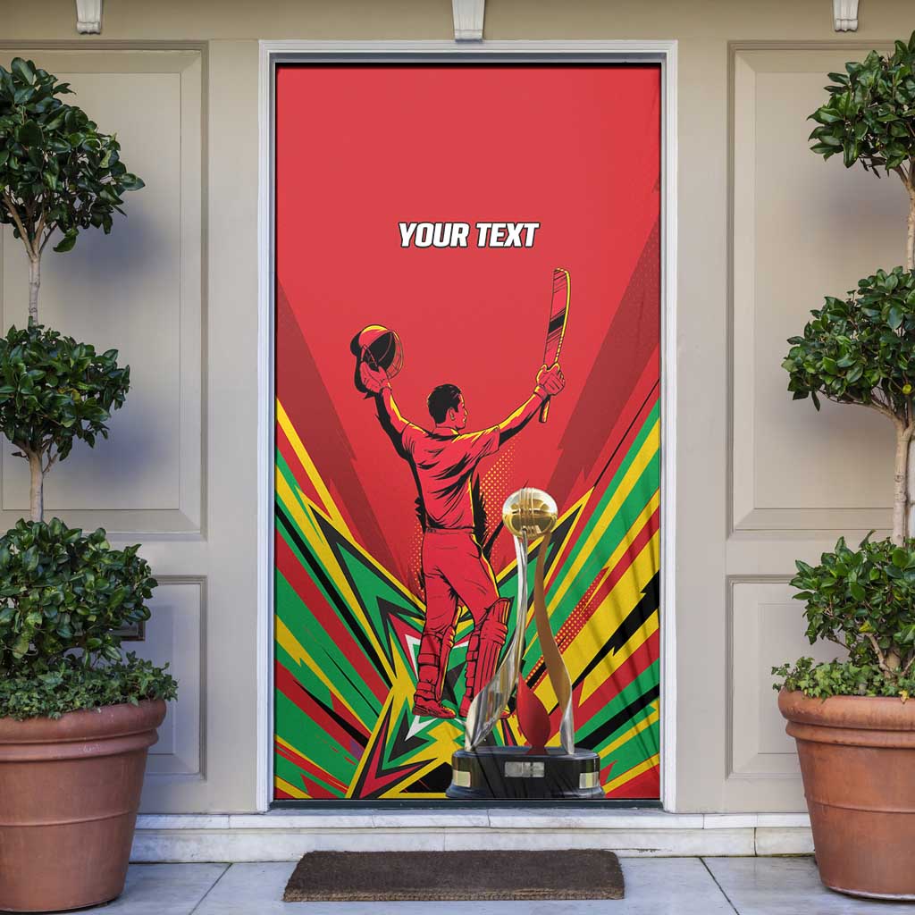Amazon Warriors Champion Guyana Cricket Door Cover - Wonder Print Shop
