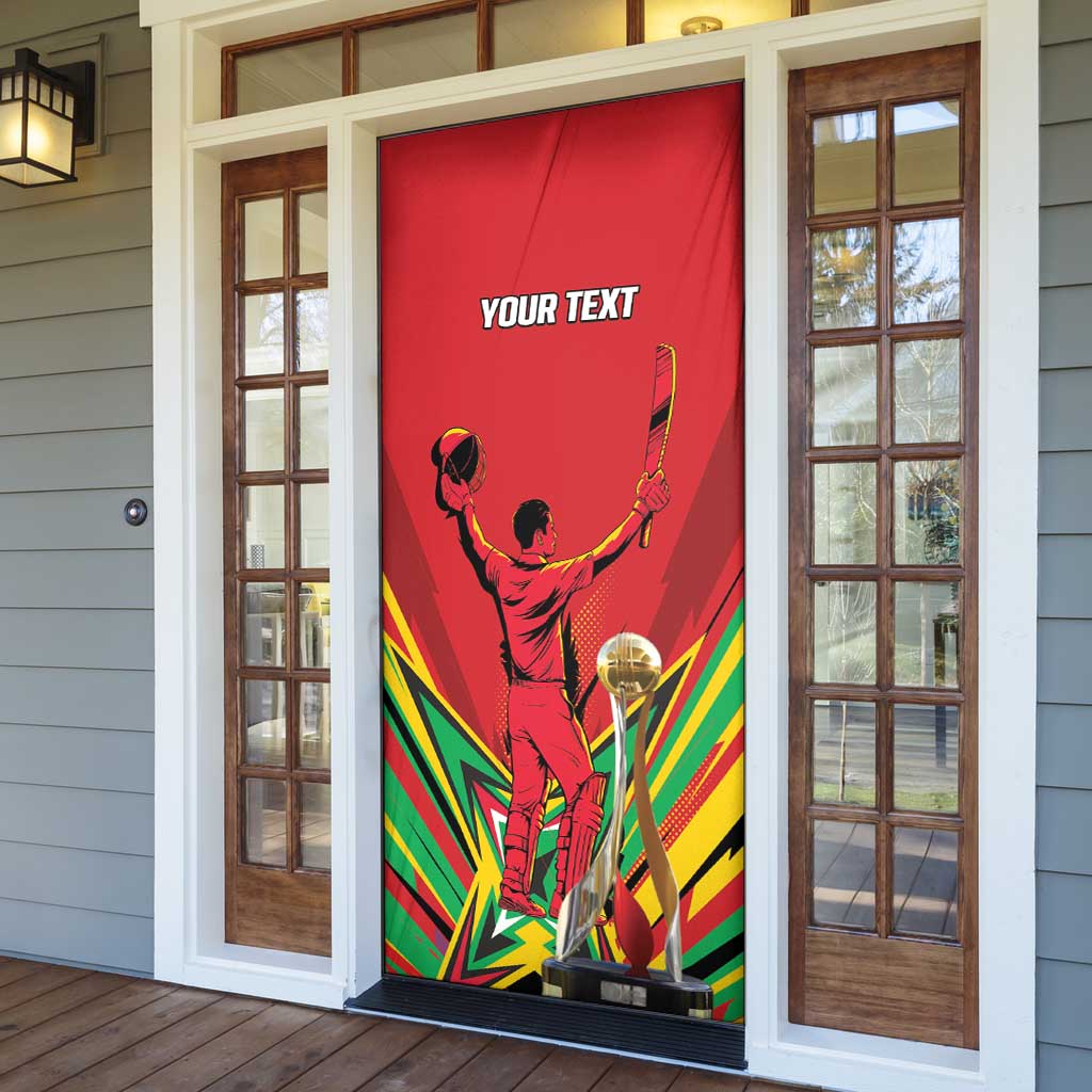 Amazon Warriors Champion Guyana Cricket Door Cover - Wonder Print Shop
