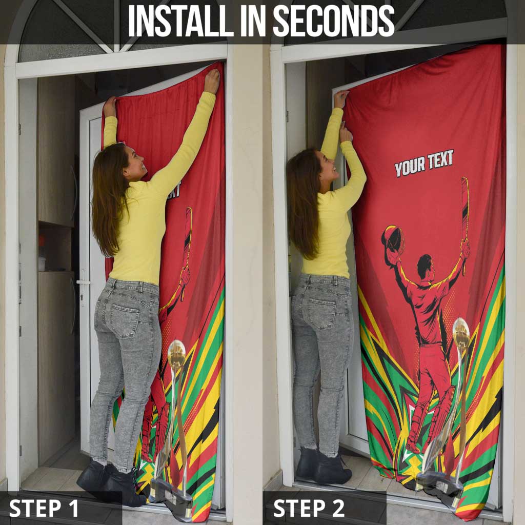 Amazon Warriors Champion Guyana Cricket Door Cover - Wonder Print Shop