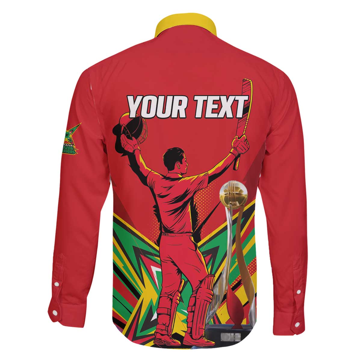 Personalized Amazon Warriors Champion Guyana Cricket Family Matching Off The Shoulder Long Sleeve Dress and Hawaiian Shirt - Wonder Print Shop