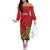 Personalized Amazon Warriors Champion Guyana Cricket Family Matching Off The Shoulder Long Sleeve Dress and Hawaiian Shirt - Wonder Print Shop