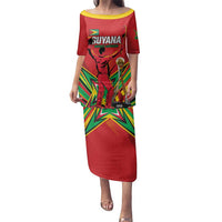 Personalized Amazon Warriors Champion Guyana Cricket Family Matching Puletasi and Hawaiian Shirt - Wonder Print Shop