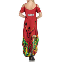 Personalized Amazon Warriors Champion Guyana Cricket Family Matching Summer Maxi Dress and Hawaiian Shirt - Wonder Print Shop