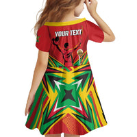 Personalized Amazon Warriors Champion Guyana Cricket Family Matching Tank Maxi Dress and Hawaiian Shirt - Wonder Print Shop