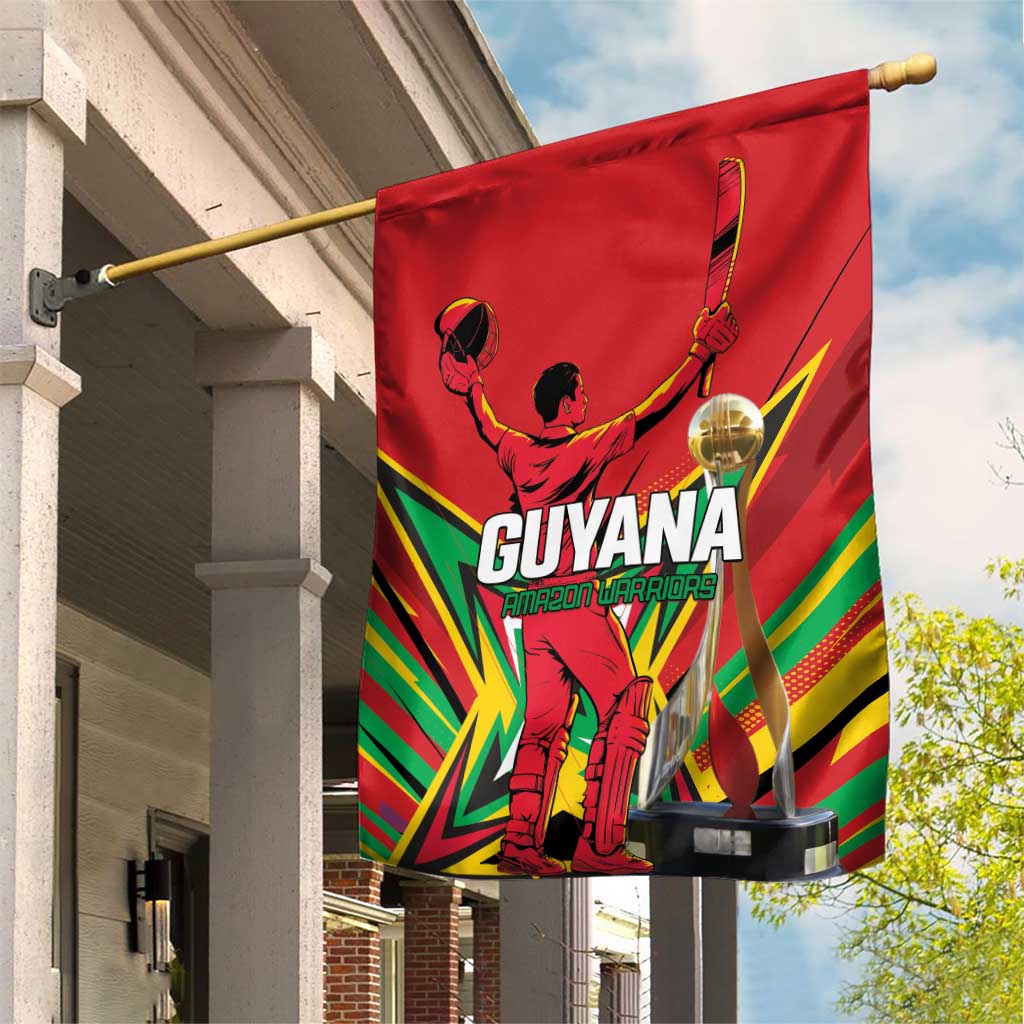 Amazon Warriors Champion Guyana Cricket Garden Flag - Wonder Print Shop
