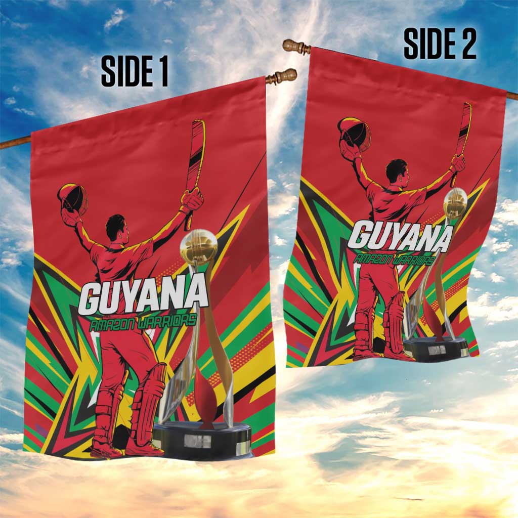 Amazon Warriors Champion Guyana Cricket Garden Flag - Wonder Print Shop