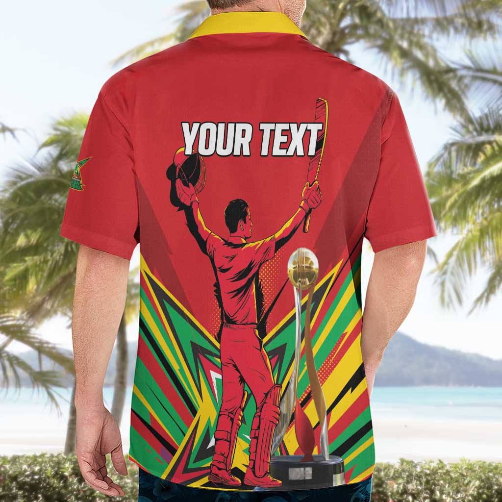 Personalized Amazon Warriors Champion Guyana Cricket Hawaiian Shirt - Wonder Print Shop
