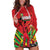 Personalized Amazon Warriors Champion Guyana Cricket Hoodie Dress - Wonder Print Shop