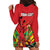 Personalized Amazon Warriors Champion Guyana Cricket Hoodie Dress - Wonder Print Shop