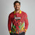 Personalized Amazon Warriors Champion Guyana Cricket Long Sleeve Polo Shirt - Wonder Print Shop