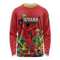 Personalized Amazon Warriors Champion Guyana Cricket Long Sleeve Shirt - Wonder Print Shop