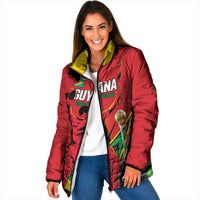 Personalized Amazon Warriors Champion Guyana Cricket Padded Jacket - Wonder Print Shop