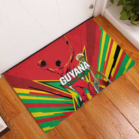 Amazon Warriors Champion Guyana Cricket Rubber Doormat - Wonder Print Shop