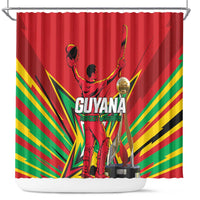 Amazon Warriors Champion Guyana Cricket Shower Curtain - Wonder Print Shop