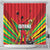 Amazon Warriors Champion Guyana Cricket Shower Curtain - Wonder Print Shop