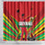 Amazon Warriors Champion Guyana Cricket Shower Curtain - Wonder Print Shop