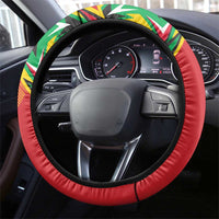 Amazon Warriors Champion Guyana Cricket Steering Wheel Cover - Wonder Print Shop