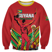 Personalized Amazon Warriors Champion Guyana Cricket Sweatshirt - Wonder Print Shop