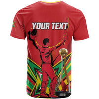Personalized Amazon Warriors Champion Guyana Cricket T Shirt - Wonder Print Shop