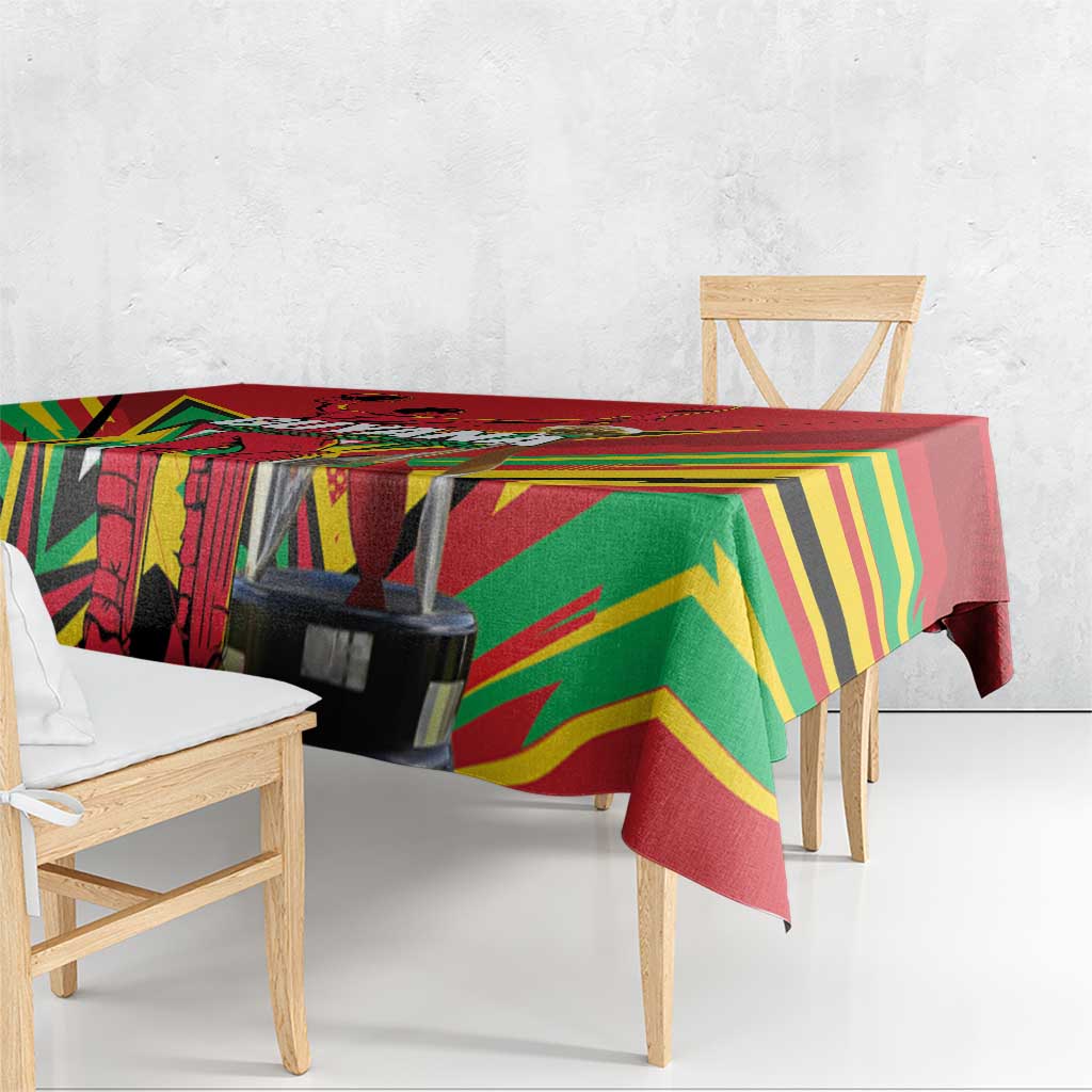 Amazon Warriors Champion Guyana Cricket Tablecloth - Wonder Print Shop