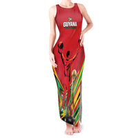 Personalized Amazon Warriors Champion Guyana Cricket Tank Maxi Dress - Wonder Print Shop