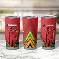 Personalized Amazon Warriors Champion Guyana Cricket Tumbler Cup - Wonder Print Shop