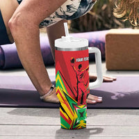 Personalized Amazon Warriors Champion Guyana Cricket Tumbler With Handle - Wonder Print Shop