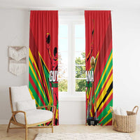 Amazon Warriors Champion Guyana Cricket Window Curtain - Wonder Print Shop