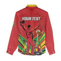 Personalized Amazon Warriors Champion Guyana Cricket Women Casual Shirt - Wonder Print Shop