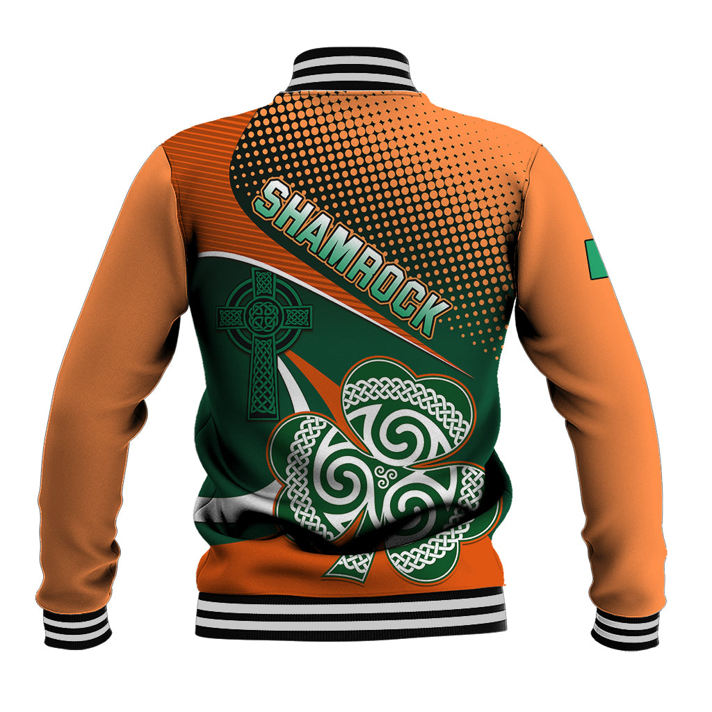 Ireland Rugby Baseball Jacket Irish Shamrock Go 2023 World Cup - Wonder Print Shop