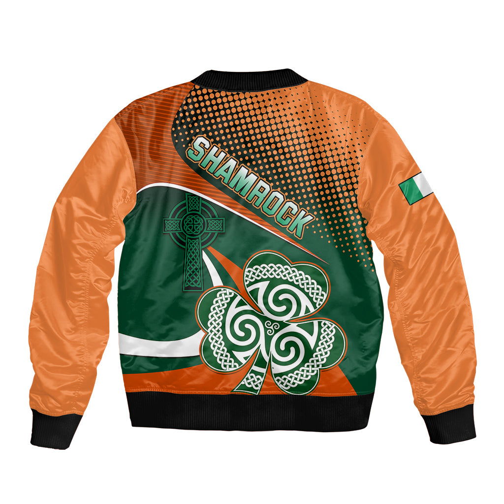 Ireland Rugby Bomber Jacket Irish Shamrock Go 2023 World Cup - Wonder Print Shop