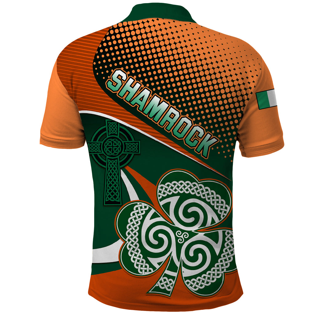 Ireland Rugby Polo Shirt Irish Shamrock Go 2023 World Cup - Wonder Print Shop