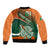 Custom Ireland Rugby Bomber Jacket Irish Shamrock Go 2023 World Cup - Wonder Print Shop