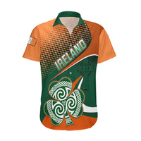 Custom Ireland Rugby Hawaiian Shirt Irish Shamrock Go 2023 World Cup - Wonder Print Shop